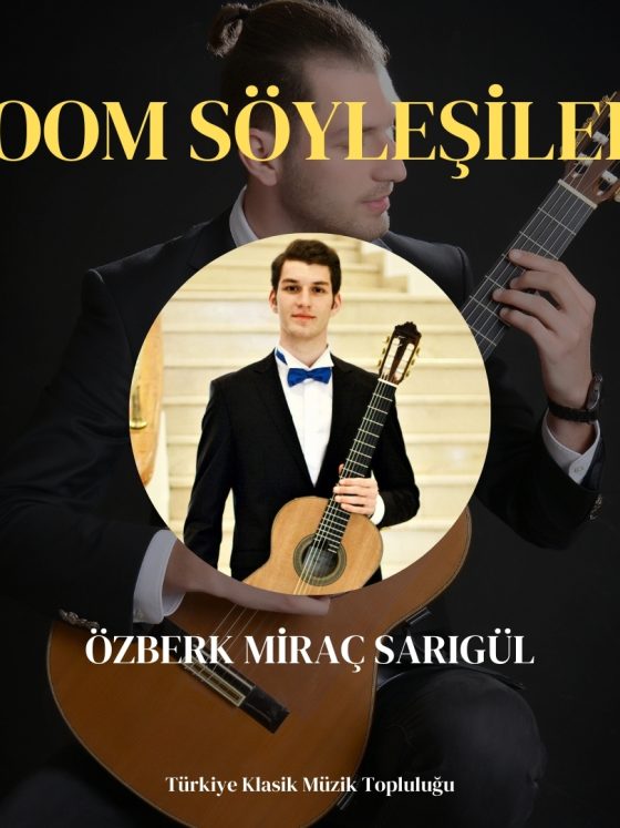 Özberk Miraç Sarıgül Zoom Söyleşisi Duyuru Afişimiz