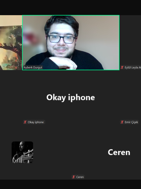 Özberk Miraç Sarıgül Söyleşisi Hatıra Fotoğrafı