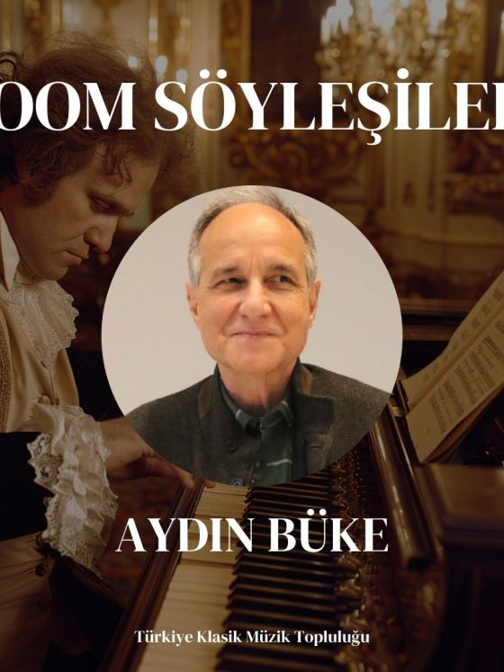 Aydın BÜKE Zoom Söyleşisi Duyuru Afişi